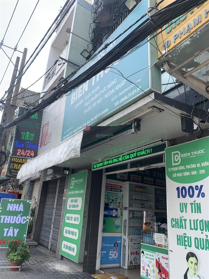 Mặt tiền phạm hùng quận 8 nhà trống giao ngay