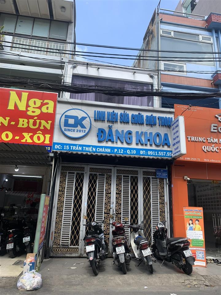 Bán mt trần thiện chánh q10 4x18m thu nhập 80 triệu/tháng giá 35 tỷ