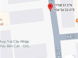 Bán nhanh lô đất đường db5 mỹ phước, bến cát