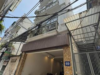 15 tỷ 60m2  phân lô trương định, tân mai  ô tô vào nhà  ra phố chỉ 30m  6 tầng thang máy xịn