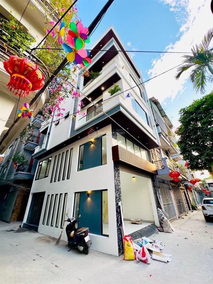 Bán nhà trương định giáp bát  43m2 5t  xây mới  lô góc, thang máy, ô tô đỗ gần  chỉ 8 tỷ hơn