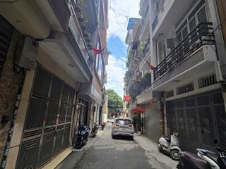 Lương khánh thiện, đền lừ  lô góc 2 mặt ngõ  48m2  4pn  view thoáng công viên  12 tỷ
