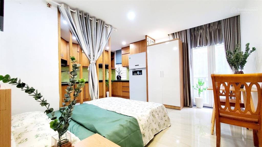 Cho thuê căn hộ mini  đường lê văn sỹ, full nội thất  6tr9