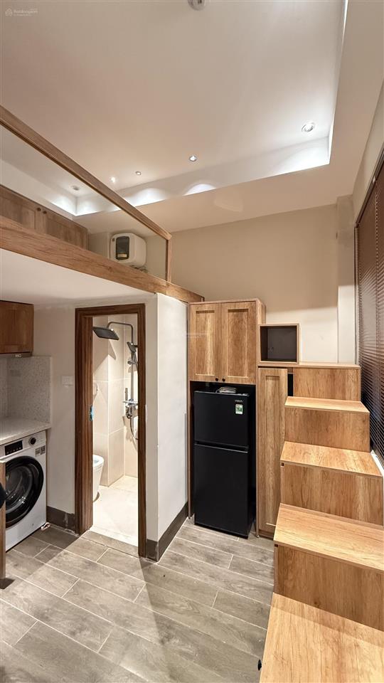 Toà dòng tiền yên hoà 48m2 6 tầng thang máy 30m thẳng ra phố 10 căn hộ decor phong cách nhật bản