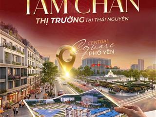 Cơ hội mới cho nhà đầu tư tại central square phổ yên