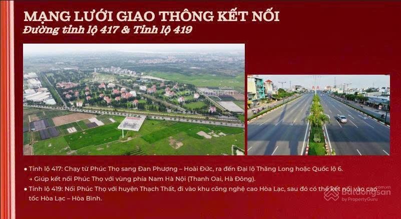 Bán shophouse tại kđt la porta phúc thọ chiết khấu đến 15%  sổ đỏ lâu dài, trục đường lớn