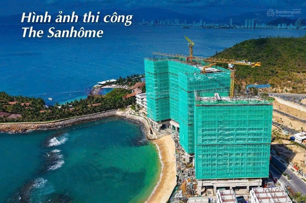 Bán căn hộ biển sanhome  libera nha trang  căn studio 28.2m2  view biển tựa núi  chỉ từ 59tr/m2