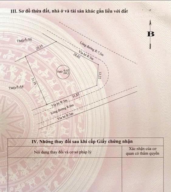 Lô tmdv aa5 điện an 2 diện tích lớn, vị trí đẹp