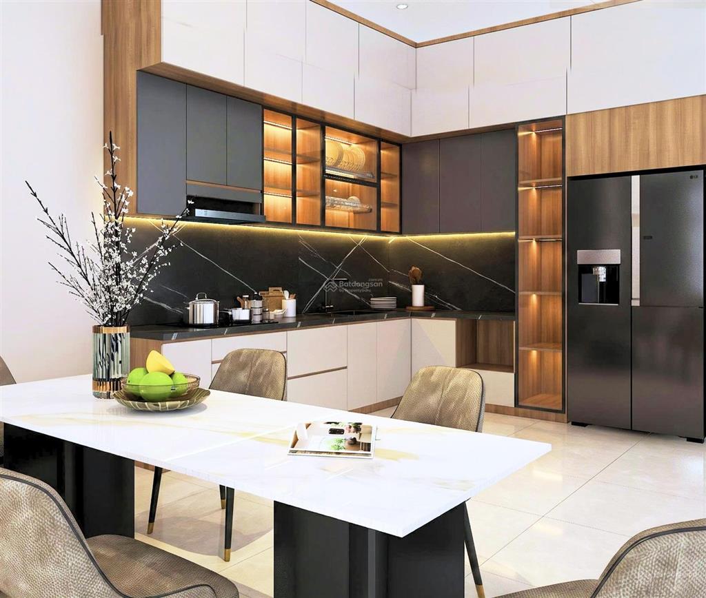 Mặt dựng bề thế siêu đẹp. phối màu siêu đẹp  2 gian  tặng nội thất sổ riêng thổ