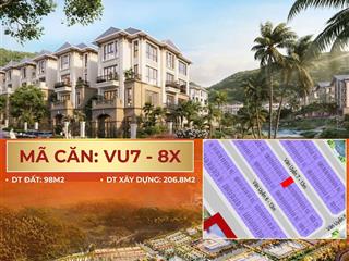 Liền kề 6,6 tỷ| 98m2| vinhomes hải vân bay  đà nẵng