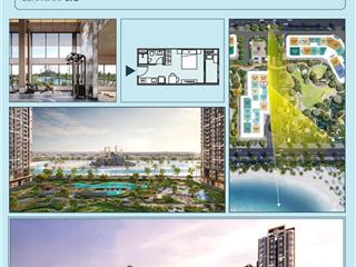 Studio 1,9 tỷ rẻ nhất trục 15 dt 32,7m2, view bể bơi, công viên, masterise vinhomes ocean park 2