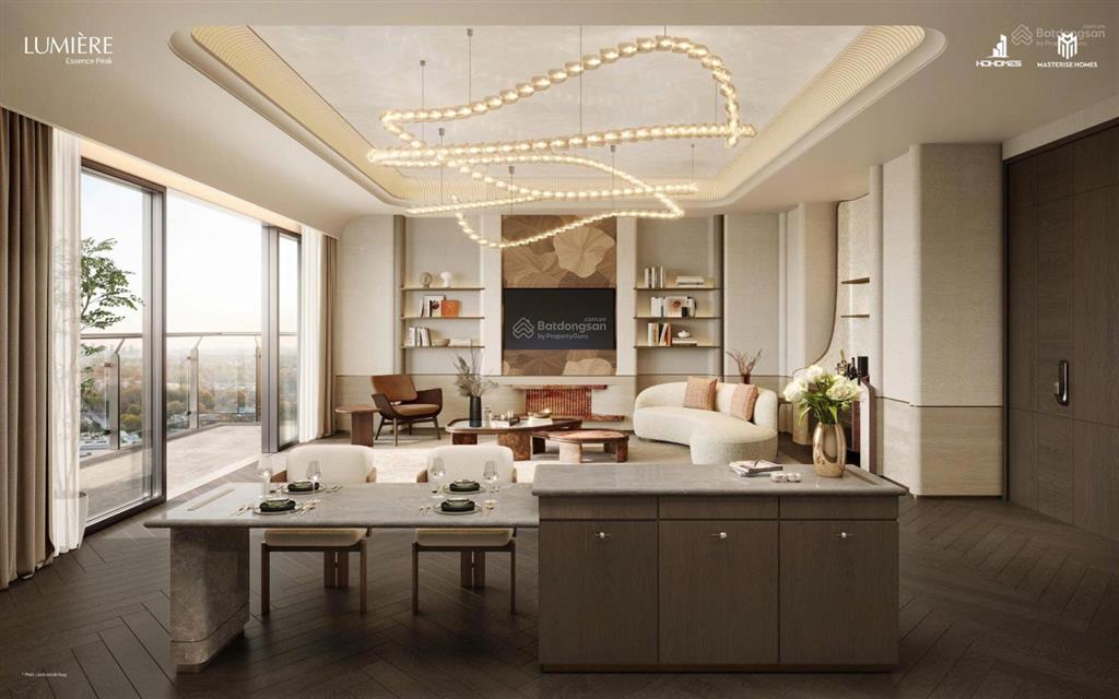 Căn 3n 123,4m² trục 03 vip tổng thống thang máy riêng view hồ lumière essence peak cổ loa