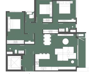 Căn 3n 123,4m² trục 03 vip tổng thống thang máy riêng view hồ lumière essence peak cổ loa