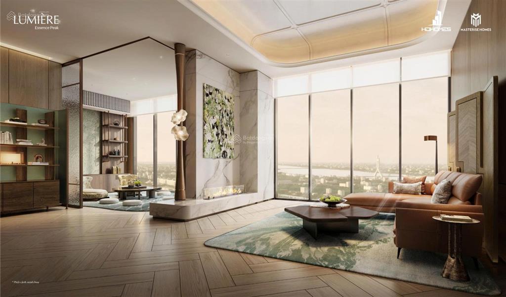 Căn 3n 123,4m² trục 03 vip tổng thống thang máy riêng view hồ lumière essence peak cổ loa