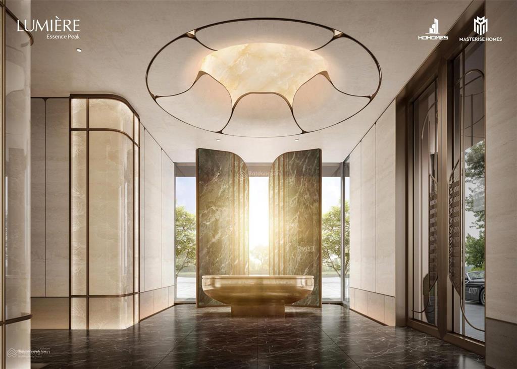 Căn 3n 123,4m² trục 03 vip tổng thống thang máy riêng view hồ lumière essence peak cổ loa