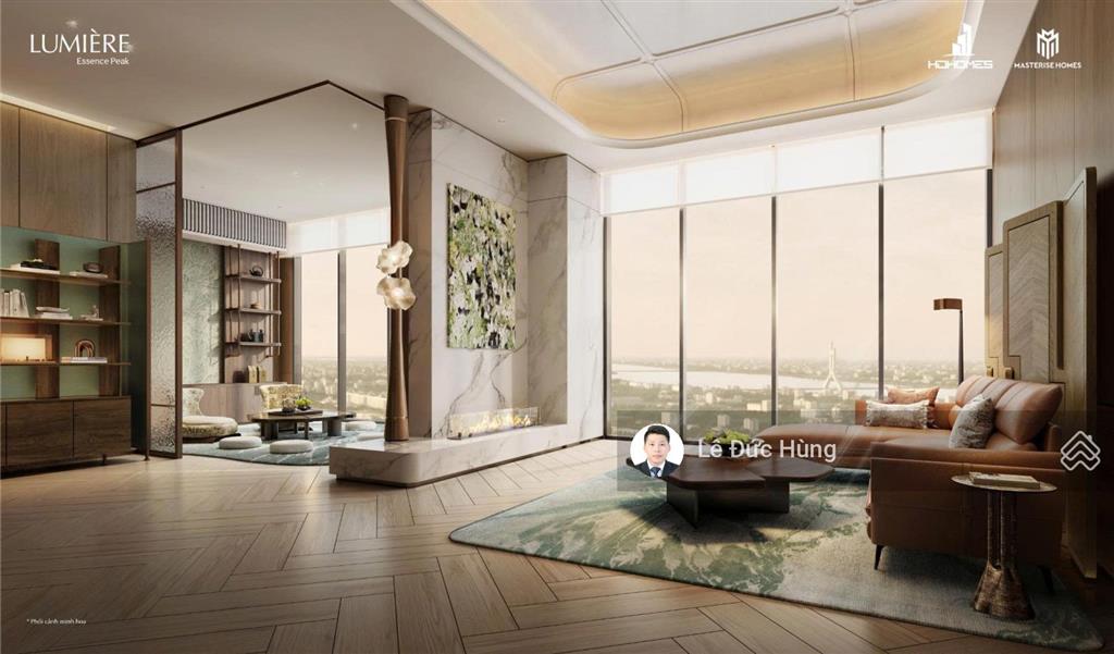 Căn 3n 12,1 tỷ trục 09, 79,6m2 tầng trung view sông, lumière essence peak cổ loa