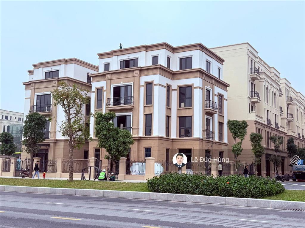 Biệt thự đơn lập 344,5m2 mặt hồ, 232 tỷ vinhomes global gate cổ loa