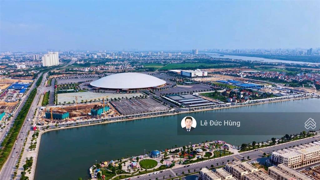 Biệt thự đơn lập 344,5m2 mặt hồ, 232 tỷ vinhomes global gate cổ loa