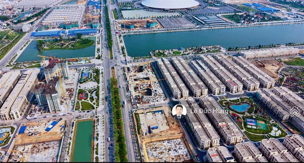 Liền kề shop đối diện 3 tòa chung cư 99m2, 19,5 tỷ, vinhomes global gat cổ loa