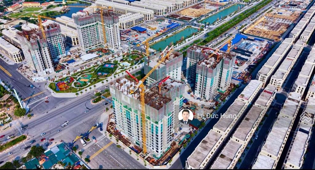 Liền kề shop đối diện 3 tòa chung cư 99m2, 19,5 tỷ, vinhomes global gat cổ loa