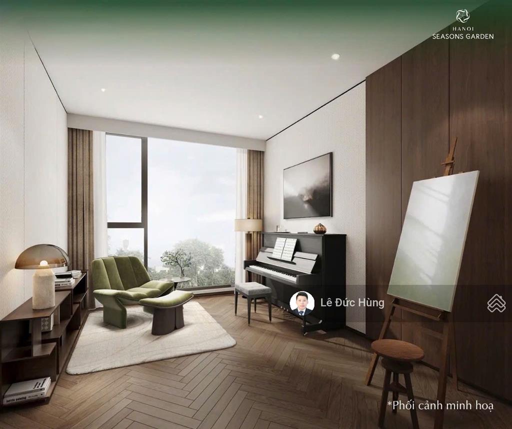 Căn 2pn view công viên nội khu, 11,18 tỷ, 77m2, tại hanoi seasons garden (cao xà lá) giá cực tốt