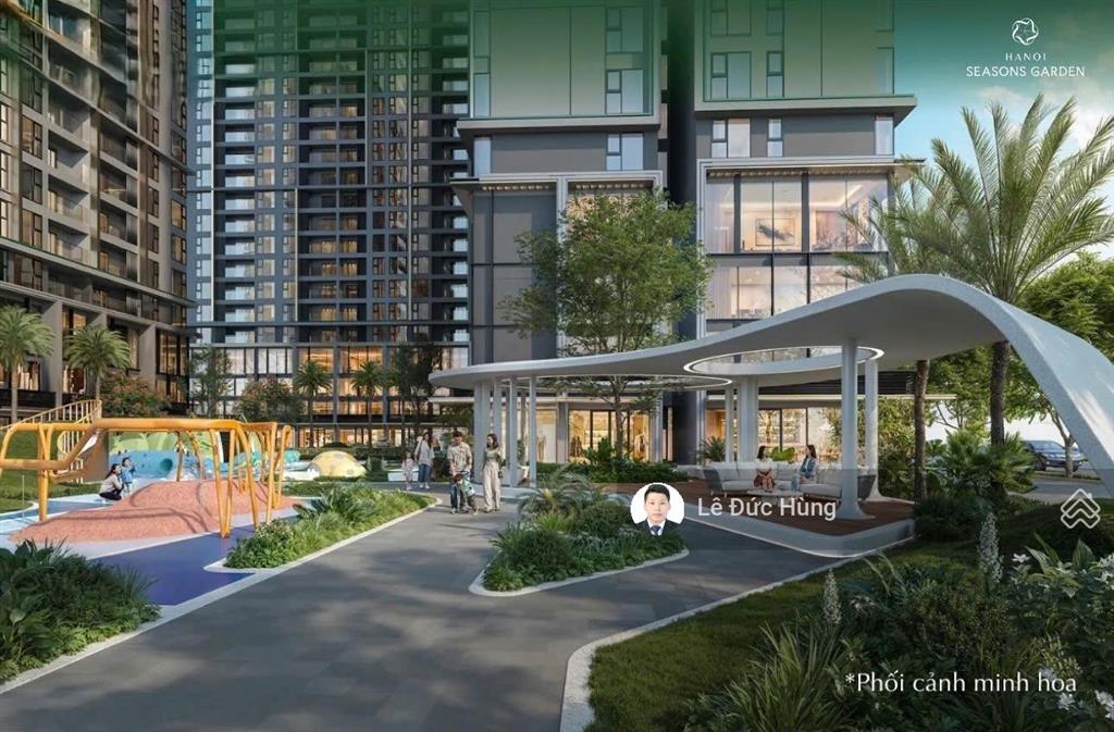 Căn 2pn view công viên nội khu, 11,18 tỷ, 77m2, tại hanoi seasons garden (cao xà lá) giá cực tốt
