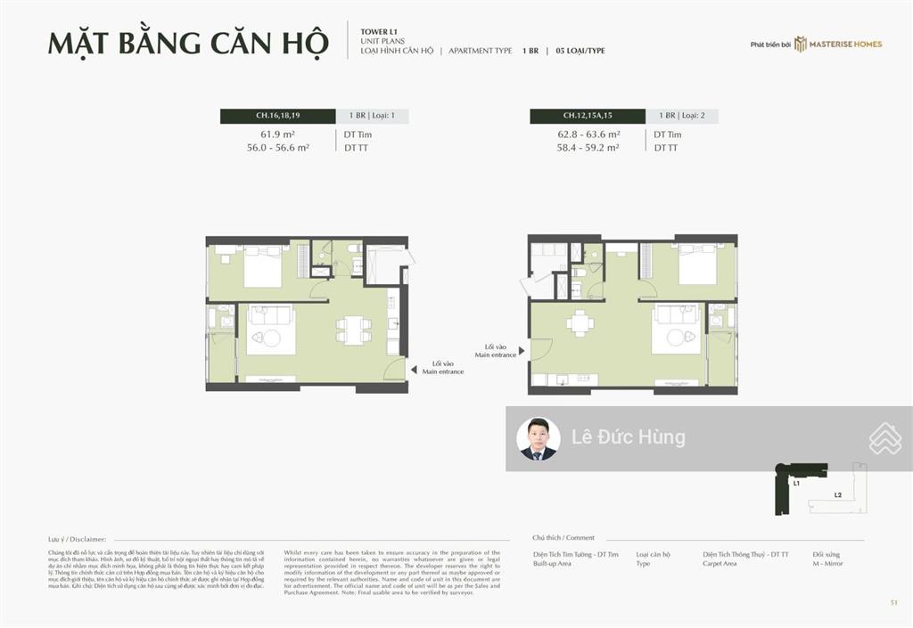 Căn 1n view công viên 7,48 tỷ, 53,2 m2, giá rẻ nhất cao xà lá