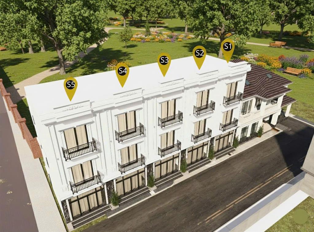 BÁN DÃY NHÀ MỚI PHỐ ĐÔNG PHONG, NAM HẢI – ĐÔNG HẢI  Ô TÔ ĐỖ CỬA  GIÁ TỪ 2,75 TỶ