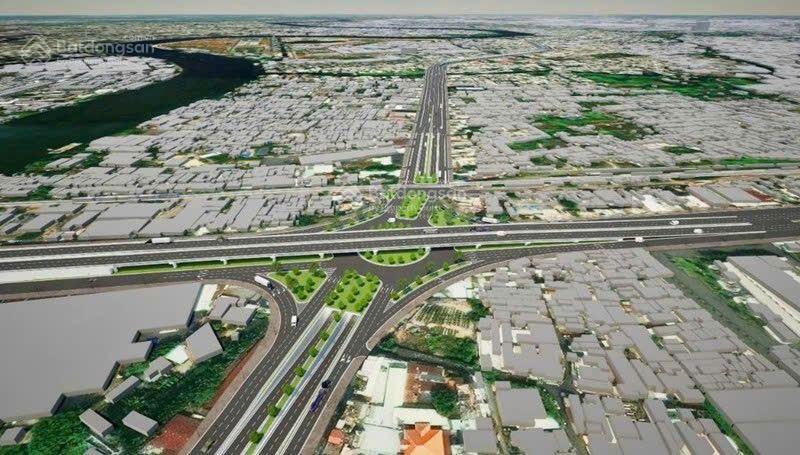 Mặt tiền đường ql13 chuẩn bị mở rộng 60m
