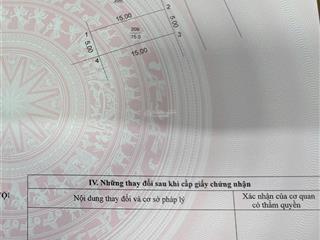 75m rẻ nhất tái định cư đhqg hoà lạc. lãi ngay tại thời điểm mua