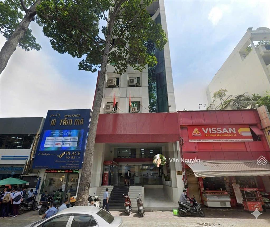 Bán nhà mặt tiền ngang 6m ngay nguyễn thị minh khai q3, dt 6x22m 4 tầng, hđt 150 triệu/th