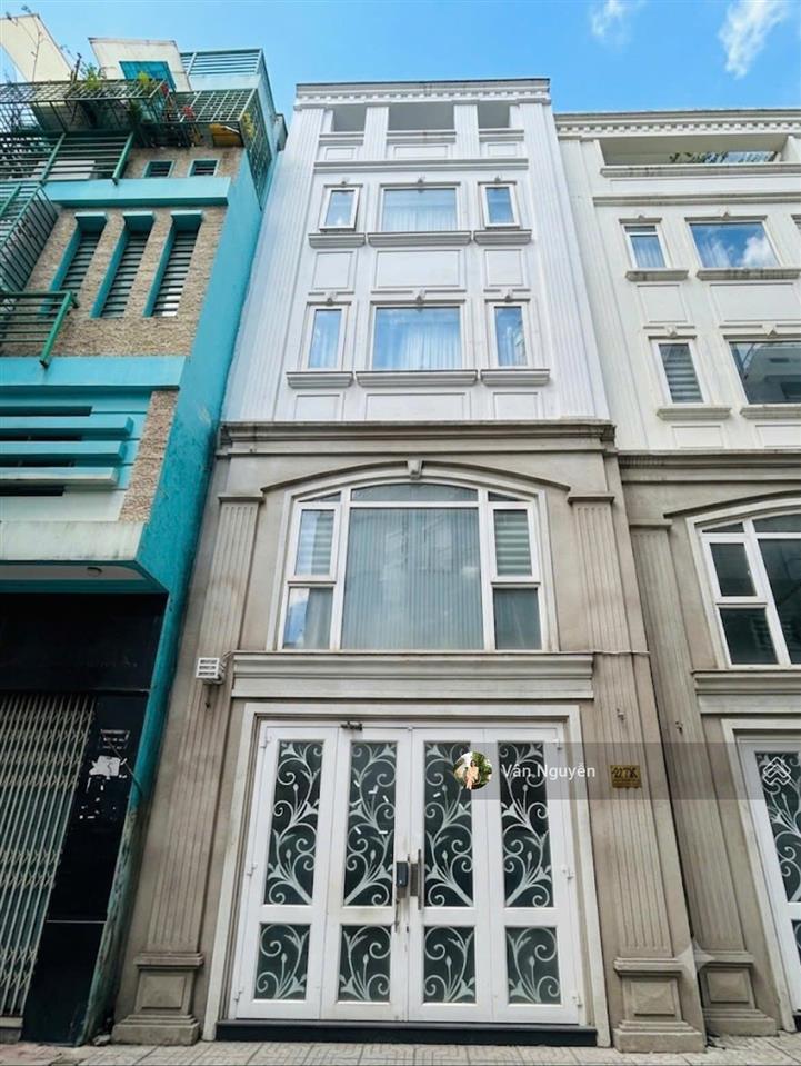 Siêu phẩm 2 mặt tiền trước sau ngay nhà thờ tân định quận 1, 75m2 5 tầng 10 phòng. chỉ 19 tỷ