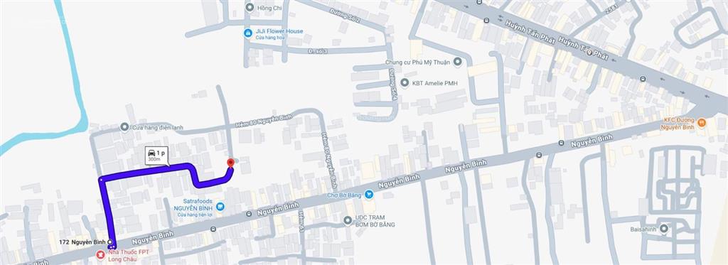 Chính chủ bán đất đẹp tại nguyễn bình, phú xuân, nhà bè, 15 tỷ 800 triệu, 390.1m2, nhiều tiện ích