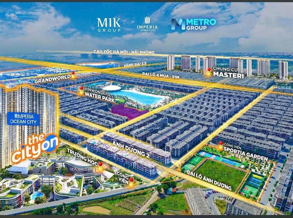 Mở bán căn hộ chung cư cao cấp the cityon  mik group