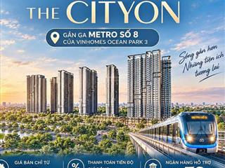 Mở bán căn hộ chung cư cao cấp the cityon  mik group