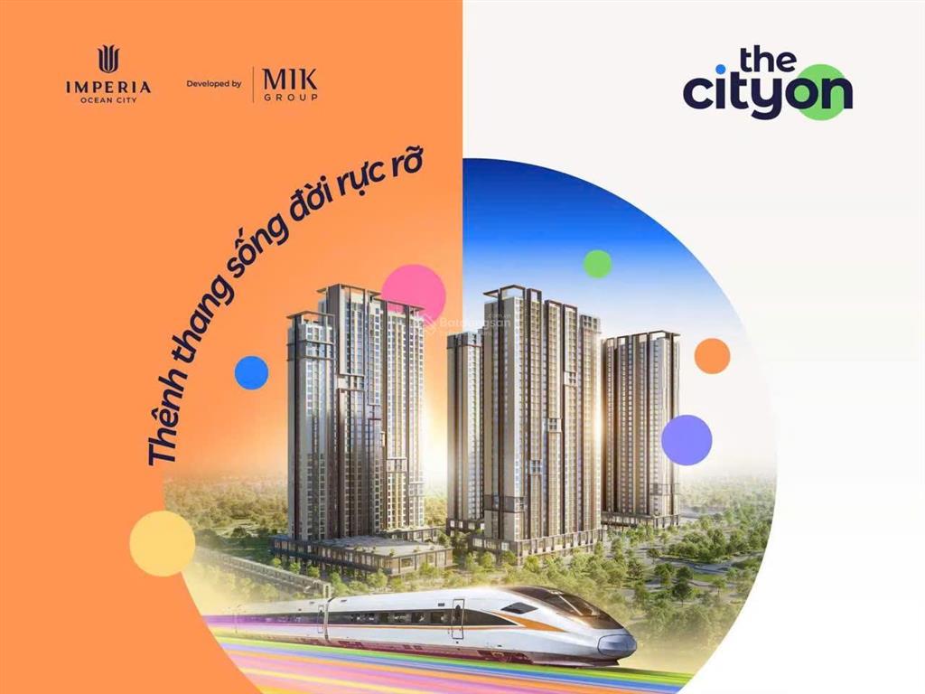 Mở bán căn hộ chung cư cao cấp the cityon  mik group