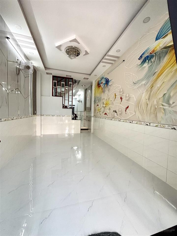 Bán nhà nguyễn thị đặng 3 tầng kiên cố70m2ngay trường học võ trường toản5phút về gò vấp hợn 5tỷ