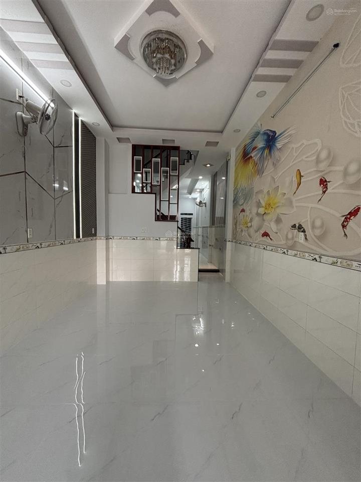 Bán nhà nguyễn thị đặng 3 tầng kiên cố70m2ngay trường học võ trường toản5phút về gò vấp hợn 5tỷ