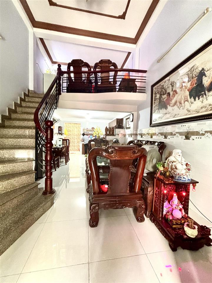 Bán nhà 4 tầng kiên cố huỳnh thị haisát hiệp thành citybệnh viện q12hẻm ô tô thông 48m2 hợn 4tỷ