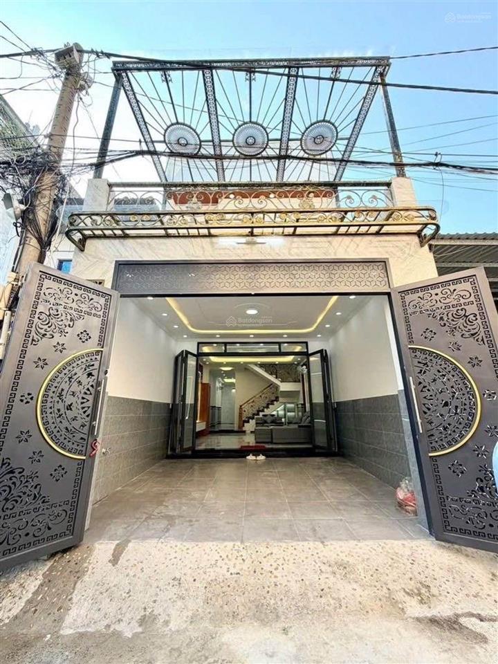 Nhà đẹp lê văn khương q12  92m2  2 tầng ngang 5m bề thế ô tô ngủ trong nhà sát gò vấp chỉ 6,55 tỷ
