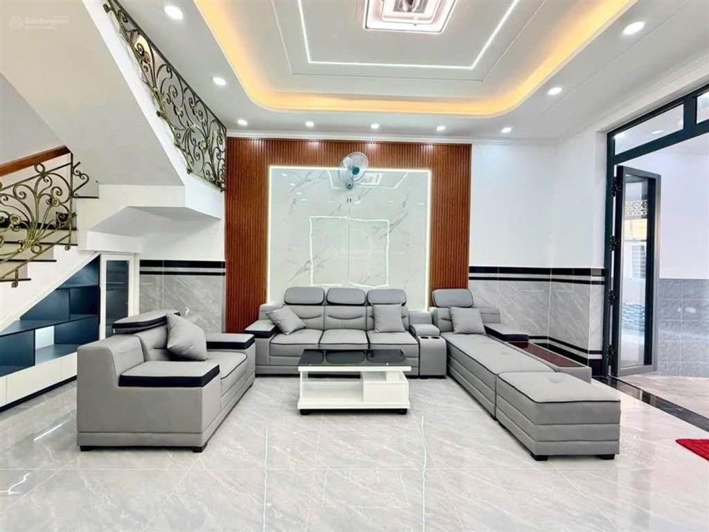 Nhà đẹp lê văn khương q12  92m2  2 tầng ngang 5m bề thế ô tô ngủ trong nhà sát gò vấp chỉ 6,55 tỷ