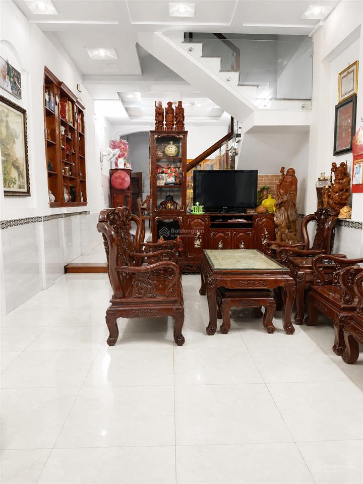 Cần bán nhà 5 tầng 80m2 nguyễn ảnh thủ  huỳnh thị hai quận 12  hẻm ô tô thông giá tốt chỉ 6,95 tỷ