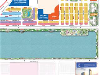 Bán gấp biệt thự liền kề vin cổ loa. 3 bước tới hồ. dt 75m2, mt=hậu 5m. chỉ nhỉnh 24tỷ
