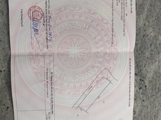 Bán nhanh lô góc xã đông kết khoái châu. ô tô ra vào thoải mái. dt 100m2, mt = hậu 5m. nhỉnh 2 tỷ