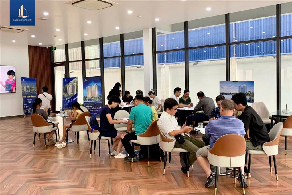 Dual key  view hồ duy nhất tại hải phòng  lakeside garden  dt 108m2 3pn vốn 1,3 tỷ tttd 4 tỷ