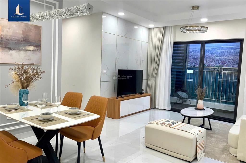 Dual key  view hồ duy nhất tại hải phòng  lakeside garden  dt 108m2 3pn vốn 1,3 tỷ tttd 4 tỷ