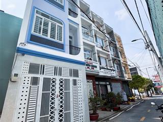 Nhà mới ở ngay 4 tầng btct  hơn 40m2  sổ vuông đẹp  hxh đỗ cửa  cách mt an dương vương 20m.