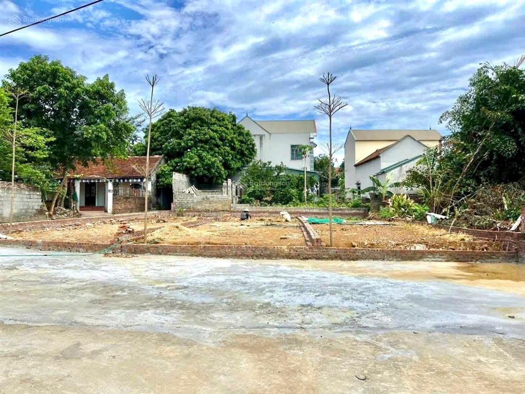 650 triệu 100m², full thổ cư, trục chính sóc sơn, hà nội, sẵn sổ đỏ