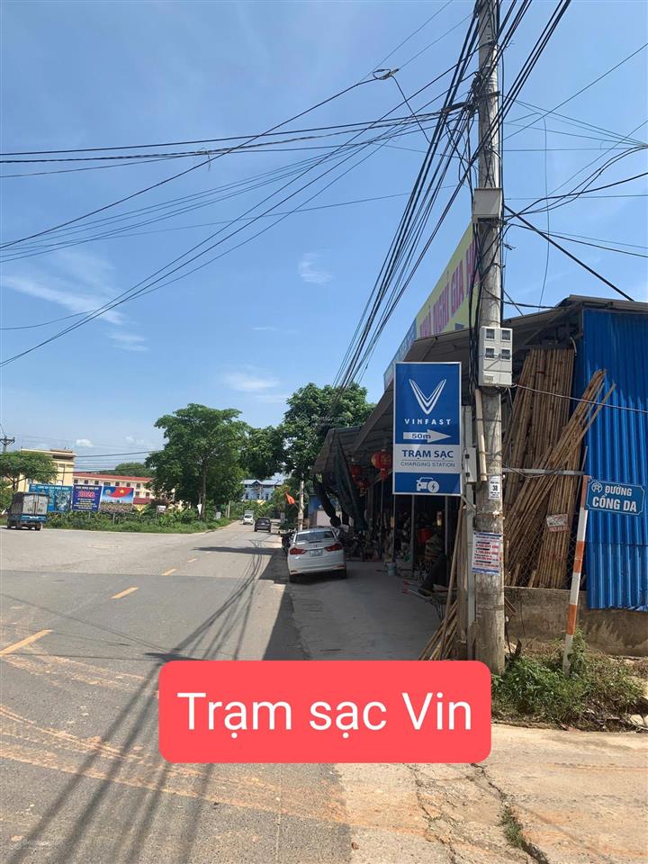 650 triệu 100m², full thổ cư, trục chính sóc sơn, hà nội, sẵn sổ đỏ