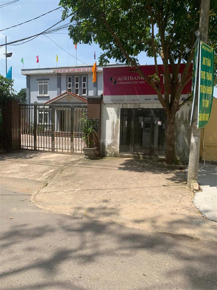 855 triệu sổ đỏ 100m² full thổ cư trục chính sóc sơn
